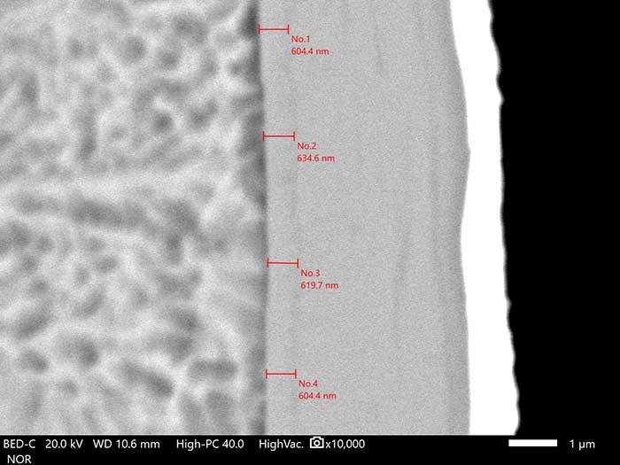 microscopia elettronica a scansione sem 10